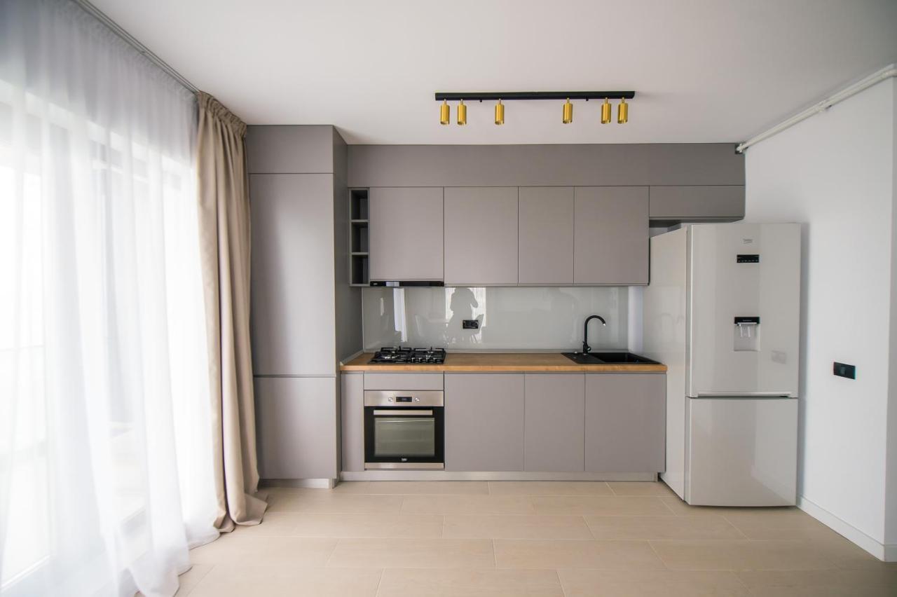 Luxury Promenada Apartment - Frontal Beachfront Mamaia Nord Navodari Dış mekan fotoğraf